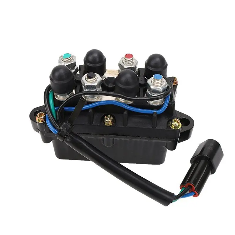 4X Relay Assembly For Outboard Power Trim Tilt Relit Engine(2 & 4 Strokes Marine Motor 25 250 HP) 61A-81950-01-00