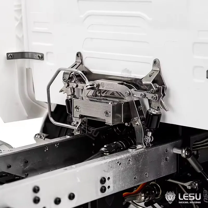 LESU RC Truck Cabine Gesp Houder CAB Vaste Body Kit Voor 1/14 Tamiya Rc Truck Trailer Kipper Scania 770S Metalen Gesp onderdelen Speelgoed