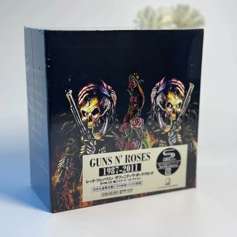 أمريكا روك هيفي ميتال باند 1987-2011 مجموعة أقراص مضغوطة للموسيقى هدية صندوق 9CD + 2DVD