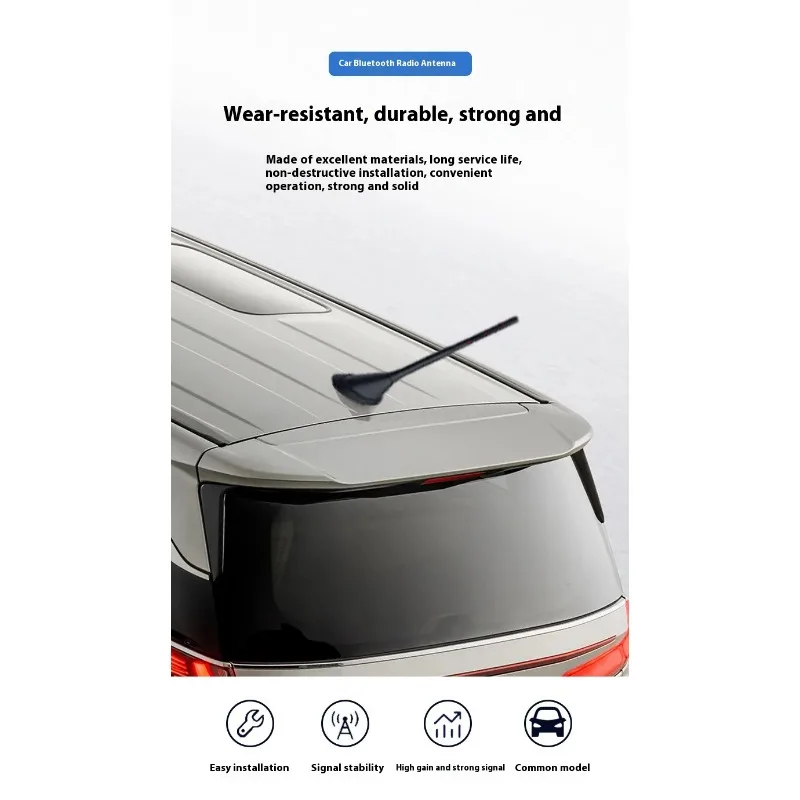 

For Volkswagen Toyota Honda MP3 Car Antenna Radio Amplifier Bluetooth Car Whip Antenna Car Accessories Roof Fins