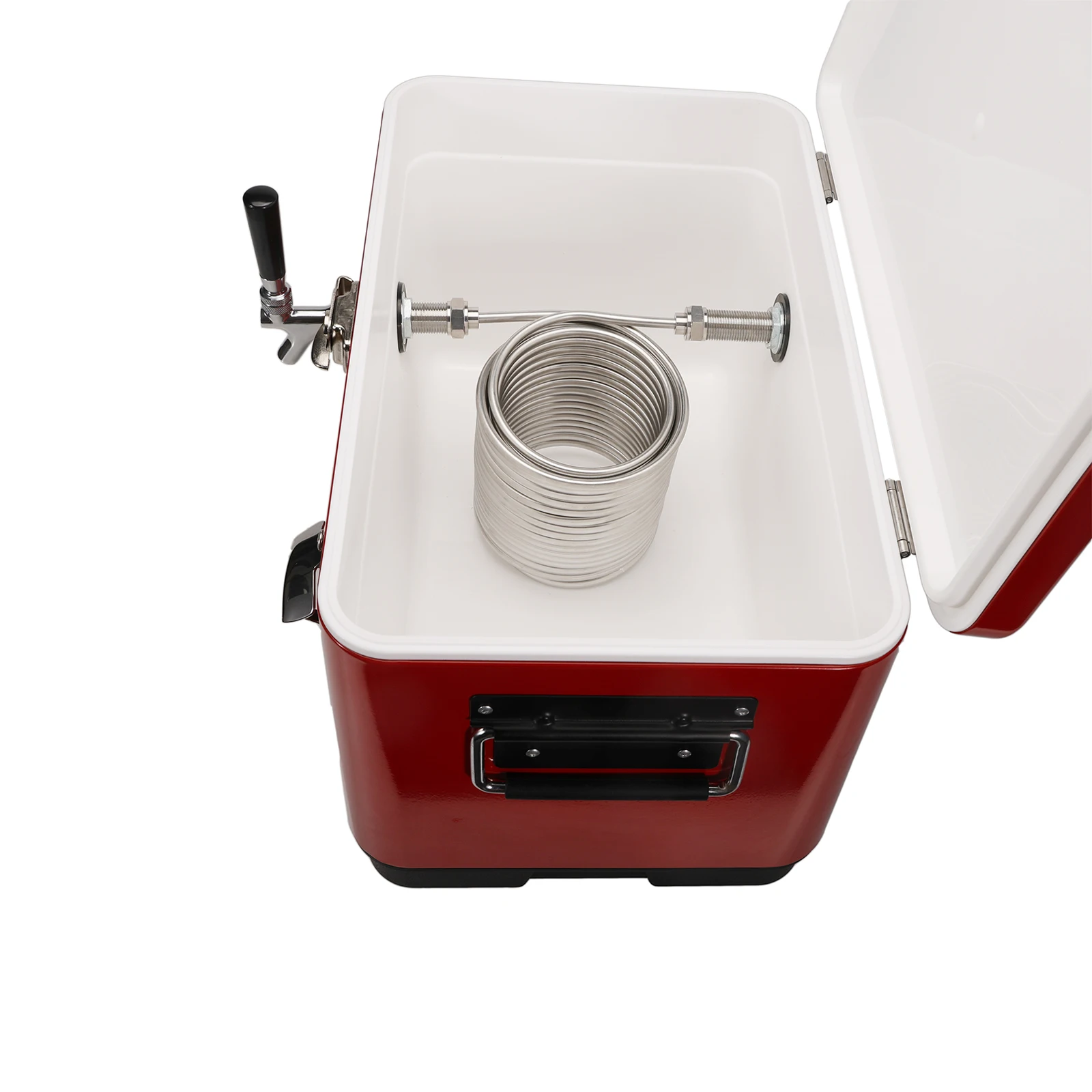 Stainless Steel Jockey Box Dual Coil 5/16"OD 50/70/80ft Draft Equipment DIY Jockey Box Homebrew Kegging Parties Picnics Coil view 6