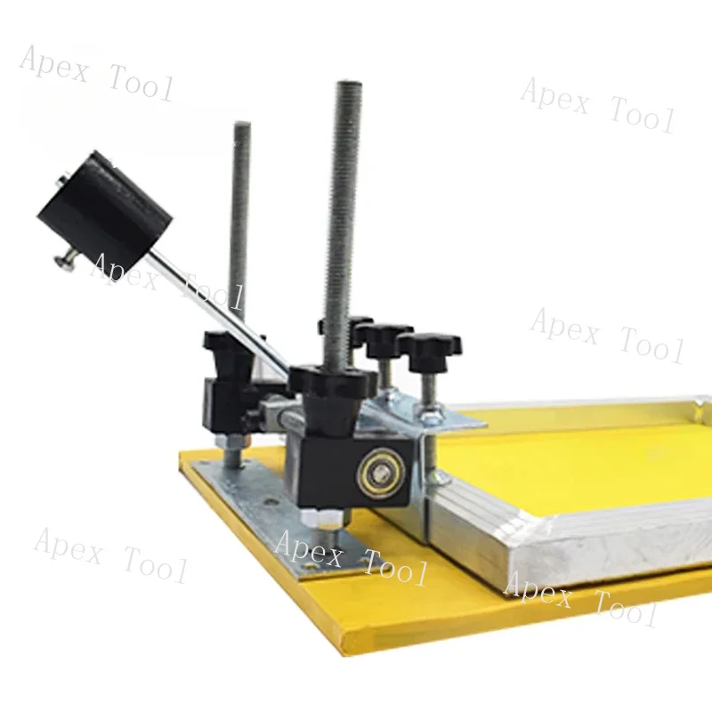 50cm Width Frame Hinge Clamps Machine Head Flat 3-Dimentional Silk Screen Printing DIY Fixture