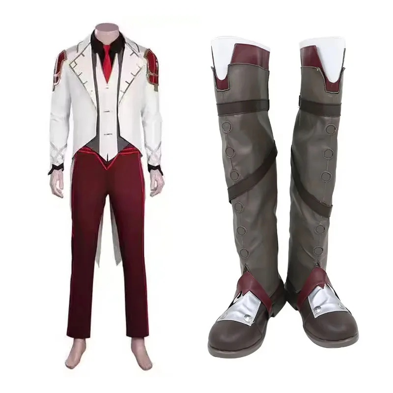 

Jayce Cosplay Costumes shoes boots Halloween custom size