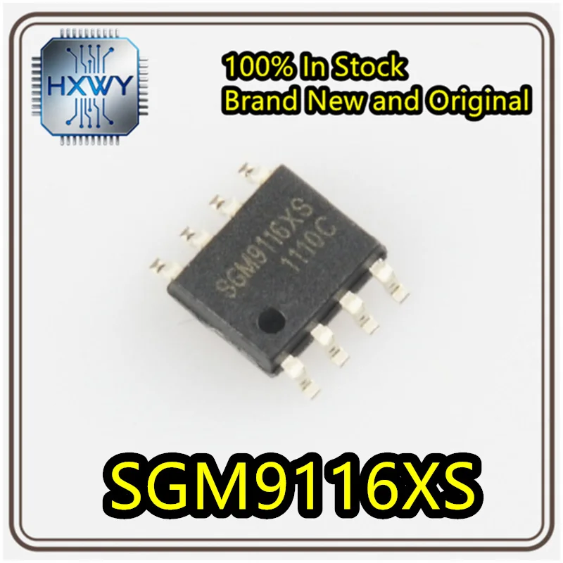 30/100 pieces SGM9116XS SOP8 Triple Channel High Definition Video Filter Driver Chip New Original Stock
