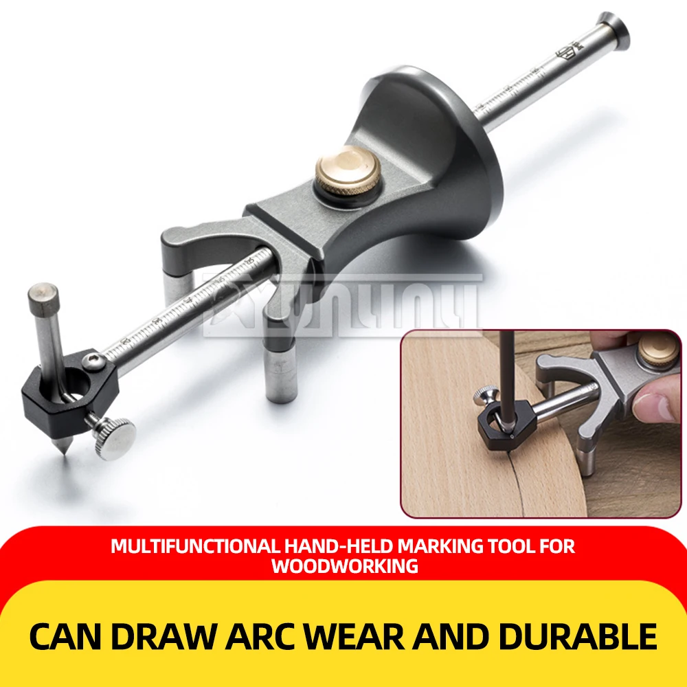 

Woodworking Scriber Carpenter Cardboard Arc Straight Line Drawing Tool Decoration Marking Tools Cutting Aids