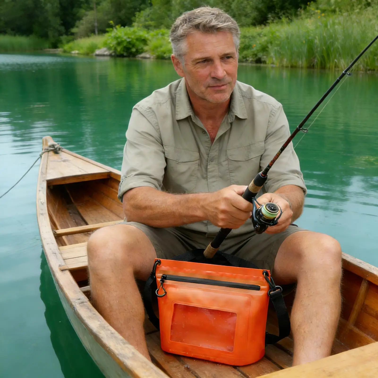 

Waterproof Sling Bag Portable Phone Bag Diving Dry Pack for Adults Men Women Outdoor Camping Hiking Swimming Diving Snorkeling