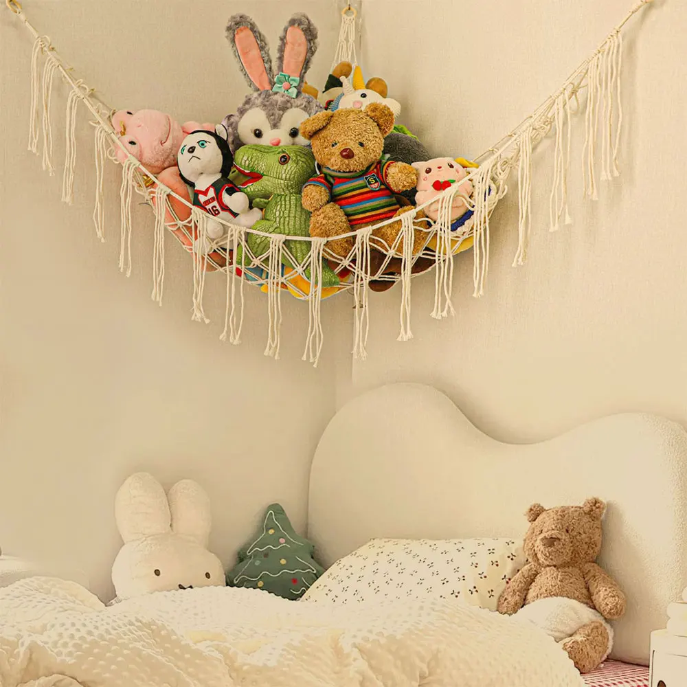 Hanging Toy Storage Hammock 3