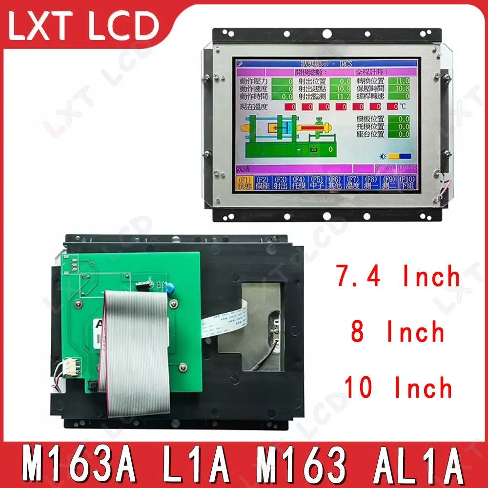 Panel de pantalla LCD para teléfono móvil, accesorio para televisor de 10 pulgadas, M163-AL1A, LCBLDT163M, LCBLDT163M, LCBLDT163M14C, modelo haian M163A, L1A, M163, AL1A, M163AL1A, 7,4