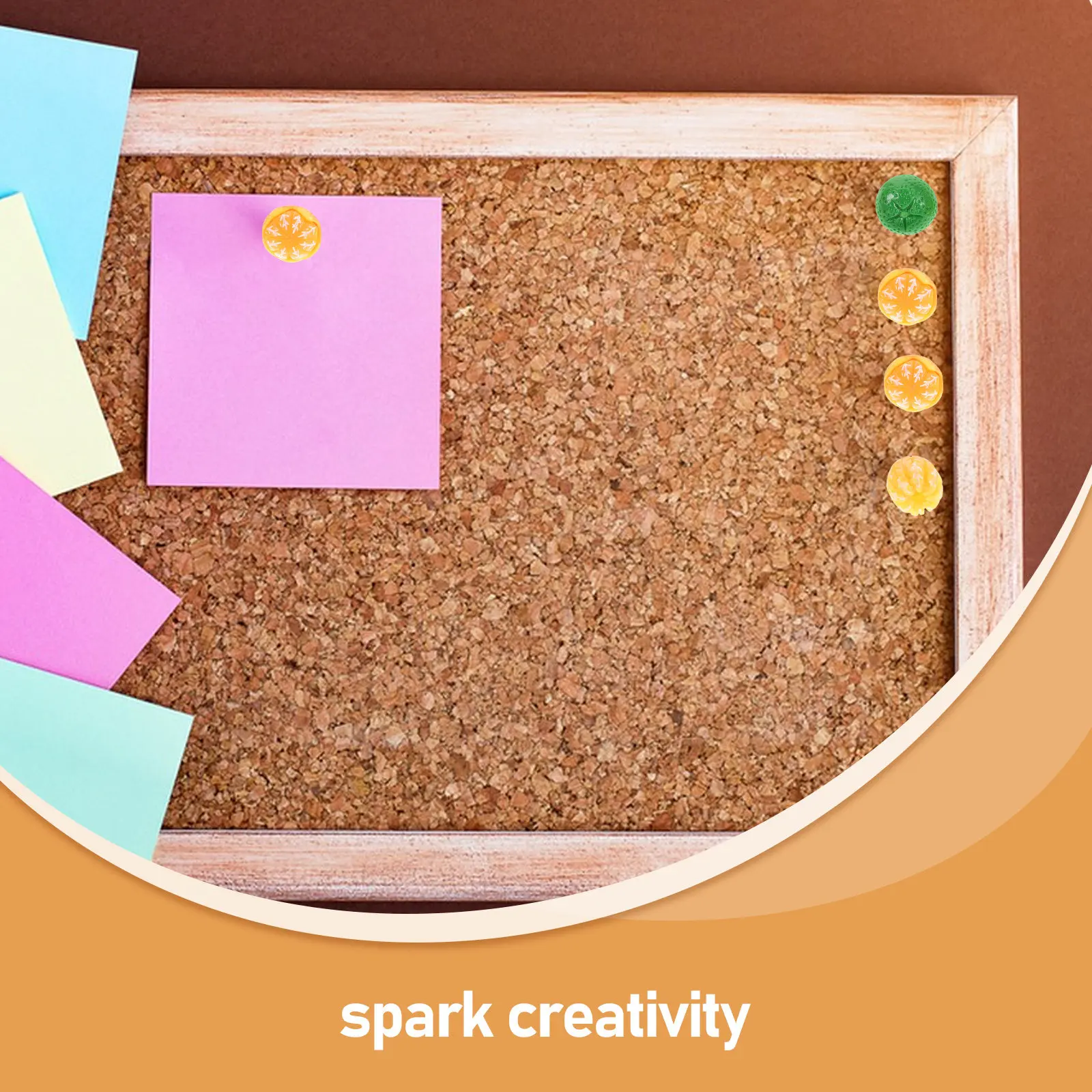 หมุดปักผลไม้ 15 ชิ้น หมุดปักตก - Bulletin Board Cork บทวิจารณ์และราคา
