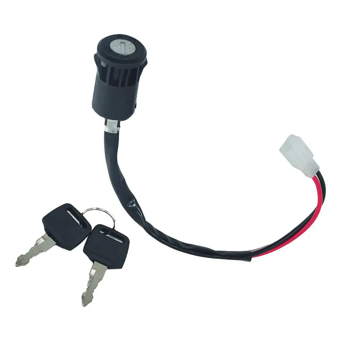 

2 Wire Plug Ignition Lock Switch Key Fit for Motorcycle Electric Mini Moto Dirt Pocket Bike Quad Go Kart Scooter E-Bike ATV