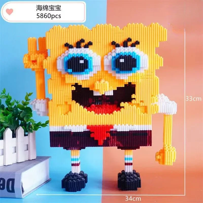 Hello Kitty Driedimensionale Kleine Deeltjes Geassembleerde Bouwstenen Voor Kinderen Puzzel Geschenk Decompressie Speelgoed