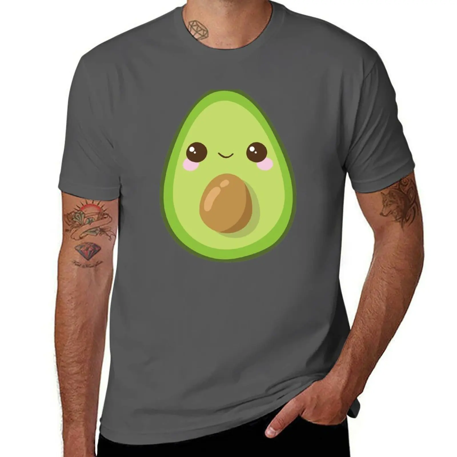 

Avocado Ever Cutest T-Shirt Basic All Season Solid T-Shirt