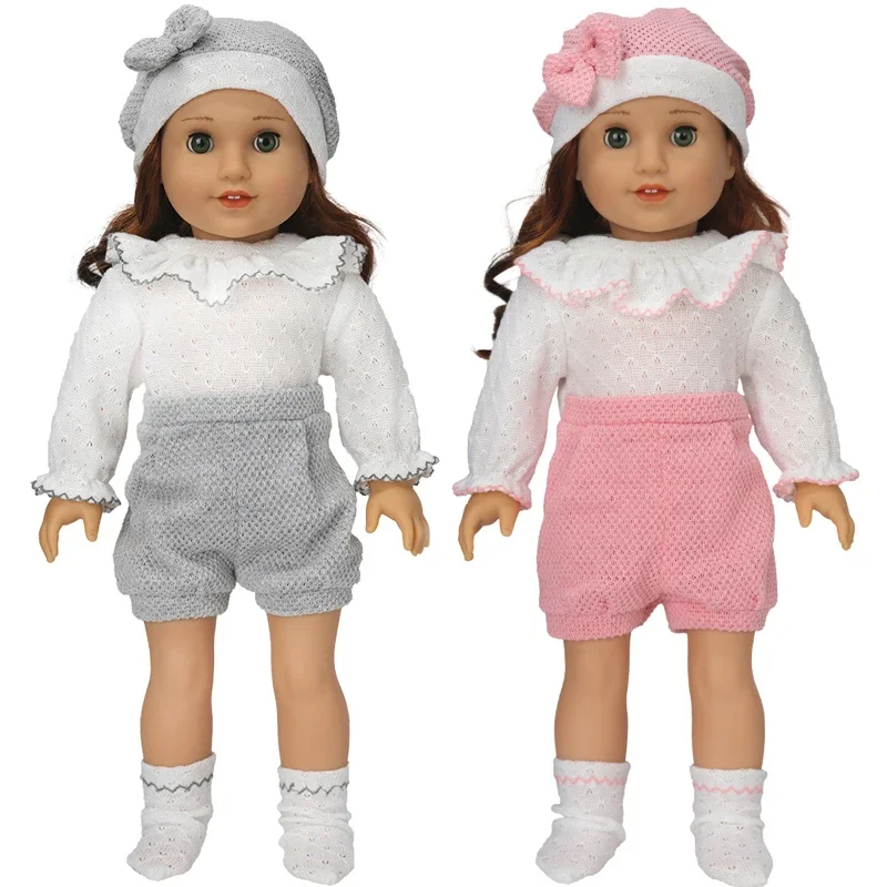 Muñeca americana Og de 18 pulgadas, vestido de moda, ropa para muñecas bebés de 40Cm, regalos de cumpleaños para niñas