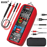 BSIDE A5X USB Charge Digital Multimetor True RMS AC DC Voltage Current Tester VFC Capacitance Ohm Temp Diode Hz NCV Live test