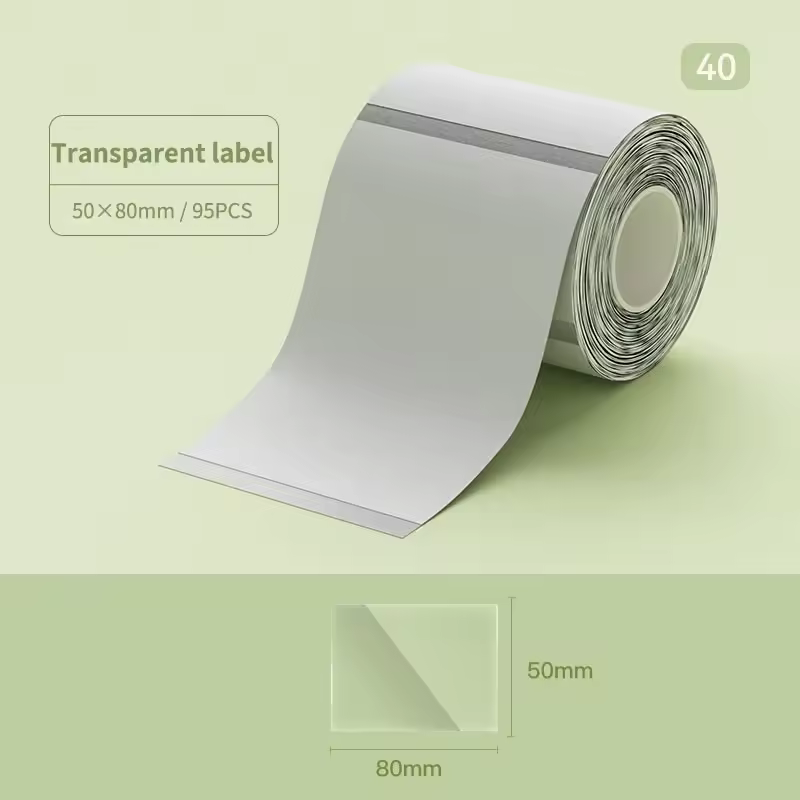 Niimbot B21/B1/B3S Thermal Label Sticker Paper Printable White 20-50mm Width Clothing Tag Commodity Price Food Self-Adhesive - Image 11