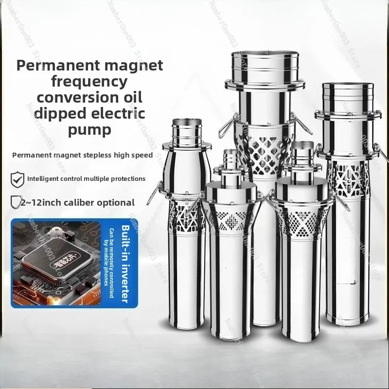 

Stainless Steel Permanent Magnet VFD Submersible Pump 380V Three-Phase for Irrigation Drainage Aquaculture