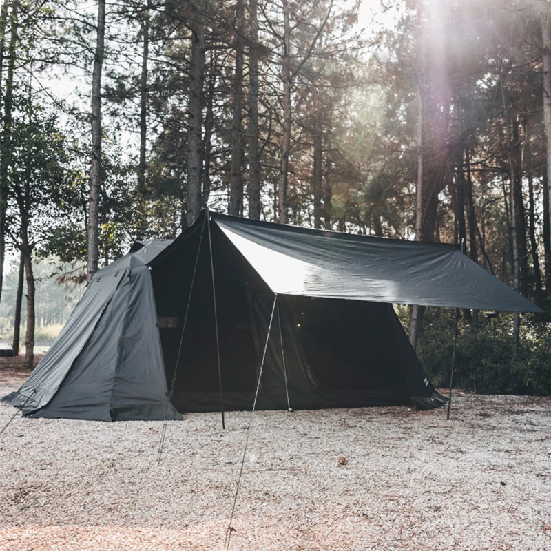 Automatic Camping Tent, Oxford Fabric Waterproof Family Tent, Folding Canopy Tent