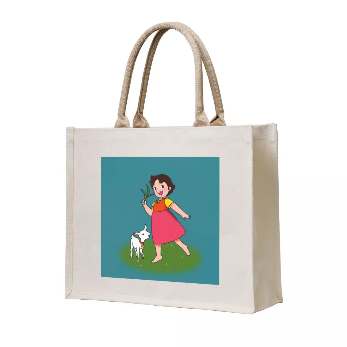 

Heidi cartoon 70s Tote Bag Handbags Beach bag Shopper handbag Women bags