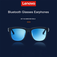 Lenovo Lecoo C8 Earphones Bluetooth 5.0 Smart Glasses HiFi Game Headphones With Microphone Sunglasses Headset Long Battery Life