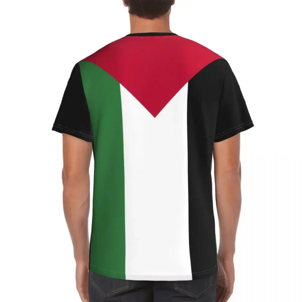 Palestine Flag Printed T Shirts Men Women Summer Casual Short Sleeve Tee Shirt Sports 2024 New In Fashion National Streetwear