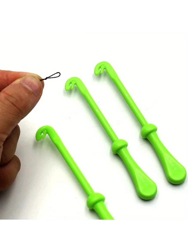 Boucle de ligne de pêche à la carpe, outil de frappe de nœud, plate-forme de cheveux, nœud de ligne noué et dégorger, boucle de ligne pour accessoires de pêche à la carpe, 1 pièce