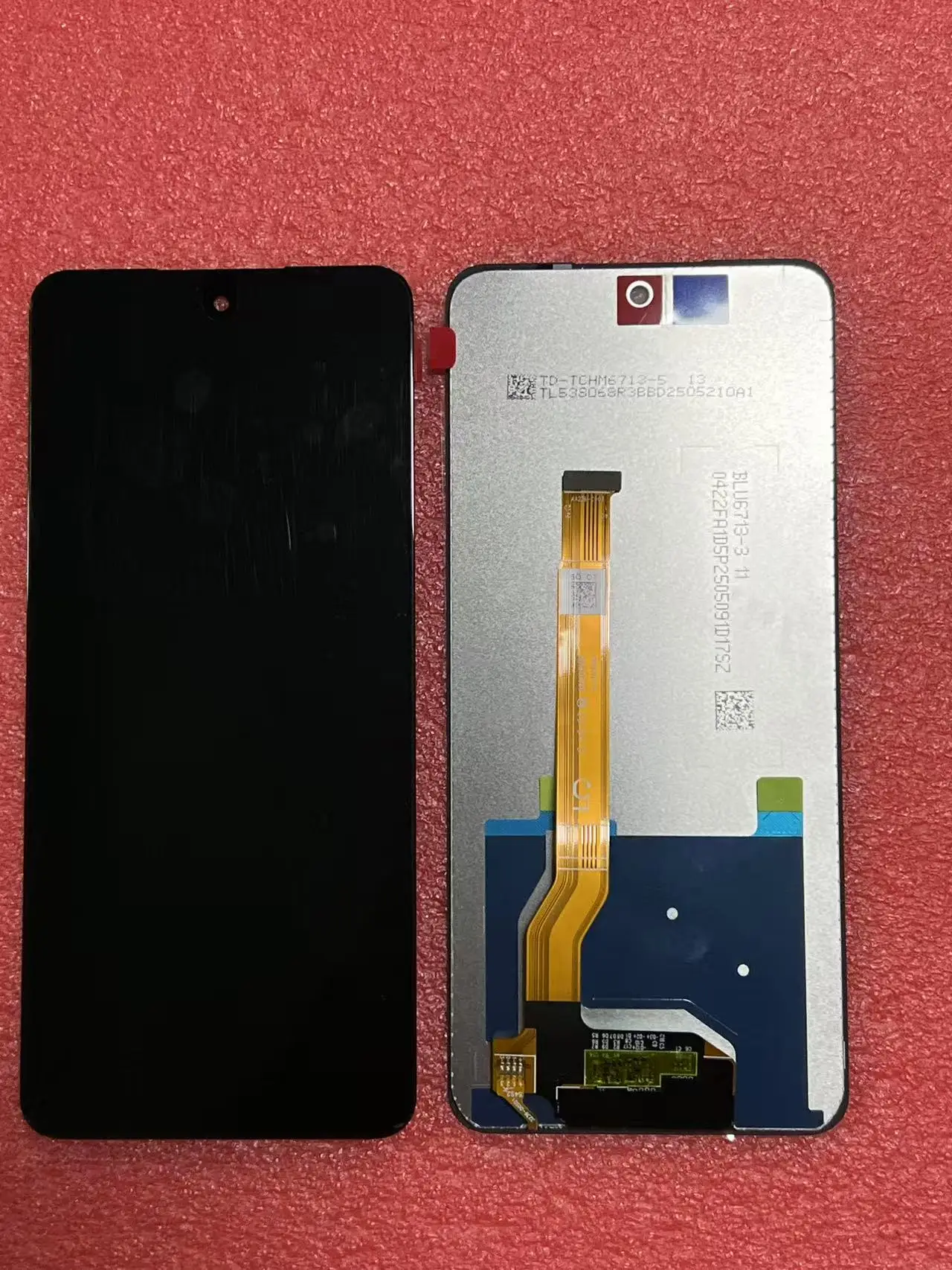 Pour OPPO A5 4G CPH2727/OPPO A5 5G CPH2735 avec num�riseur assemblage complet pi�ces de t�l�phone affichage r�paration remplacement pour oppo A5x 5G