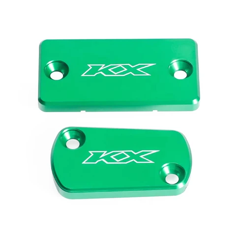 Для Kawasaki KX250F KX450F KX125 KX250 KX 250F 450F передний и задний главный тормозной цилиндр, крышка резервуара масляной жидкости, защита