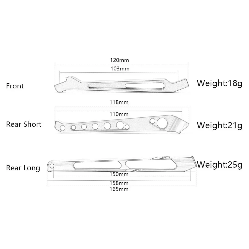 GGRC  Metal Front and Rear Chassis Brace for ARRMA 1/8 6S KRATON Typhon Talion SENTON Outcast Notorious RC Car Upgrade Parts