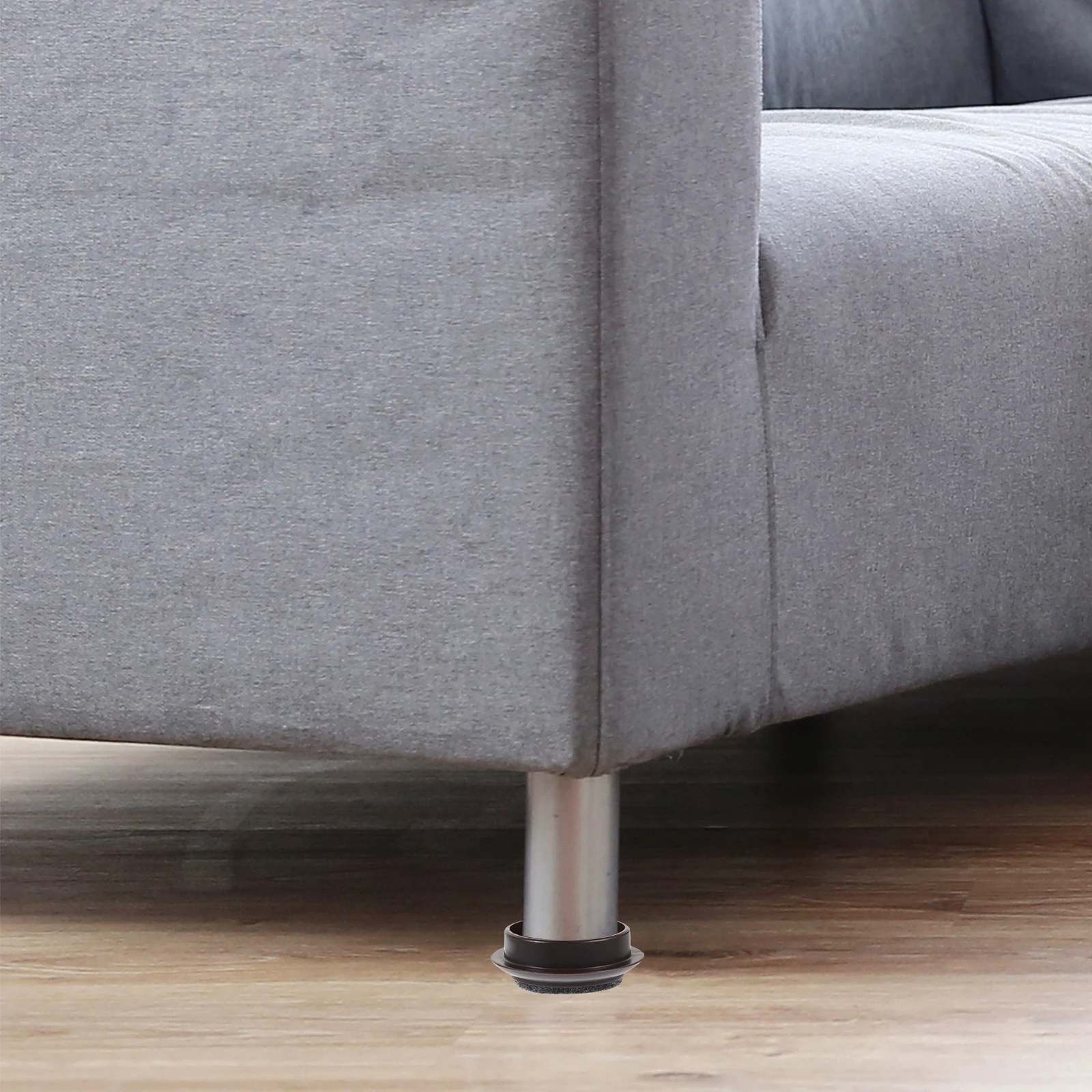 

4Pcs Furniture Leg Protectors Felt Caster Cups for Hardwood Floors and Carpets Stylish Under Furniture Bumper Floor Protectors