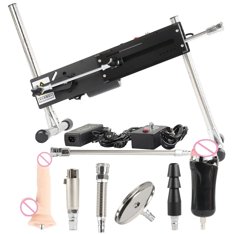 FREDORCH Quiet Sex Machine with Attachment 120W Adjustable Vac u Lock 30db Love Machine for Couples 3-15cm Stroke