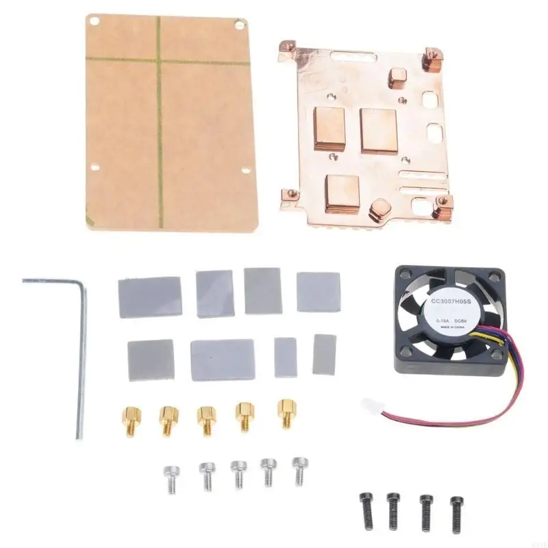 896f voor PI5 -bord radaitor temperatuurregeling oplossing koellichaam pwm ventilator optioneel