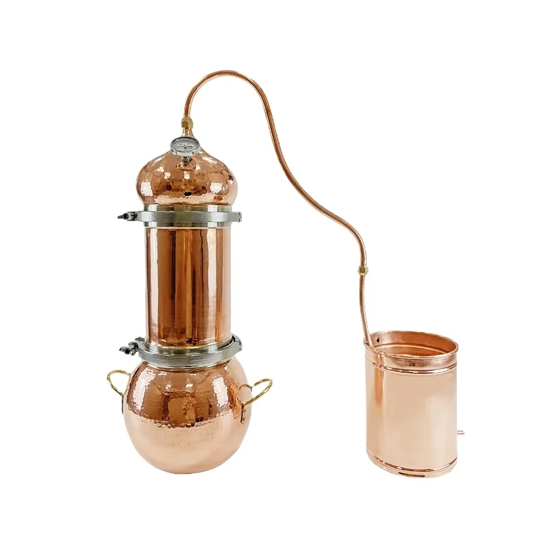 

20L Traditional Essential Oil Extractor Household High Quality T2 Copper Essential Oil Distiller