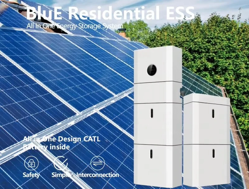 عاكس هجين بالطاقة الشمسية بقدرة 5000 وات مع بطارية CATL عاكس أحادي الطور بدوران 10000 مع بطارية #4