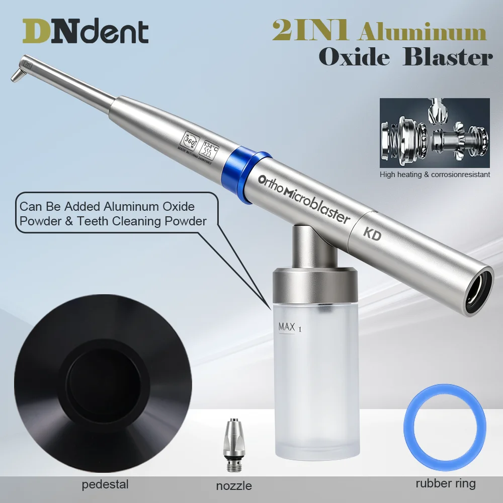 Dental ortho microblaster Aluminum Oxide Air Abrasion Polisher Sandblasting Sandblaster KV Coupling Teeth Whitening Tools