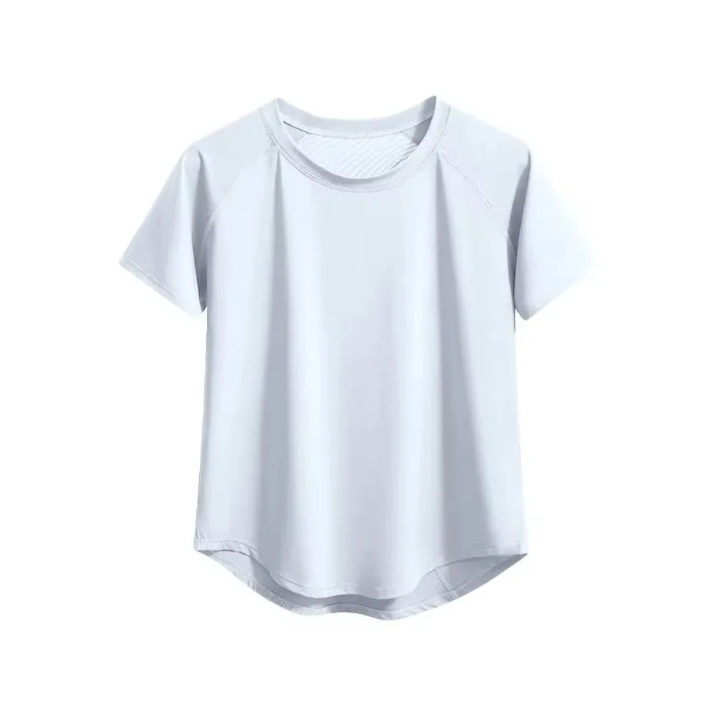 

Short-Sleeved Professional Running Colothes Breathable Fabric Quick-Drying Material Fitness Clothes Lightweight Comfortable Fit