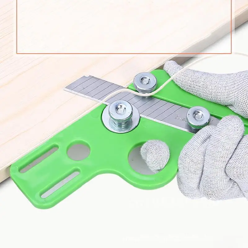 

Manual Edge Trimming Knife Paint-Free Board Strip Sealing Thickened Scraping Knife PVC Edge Scraping Artifact Woodworking Head