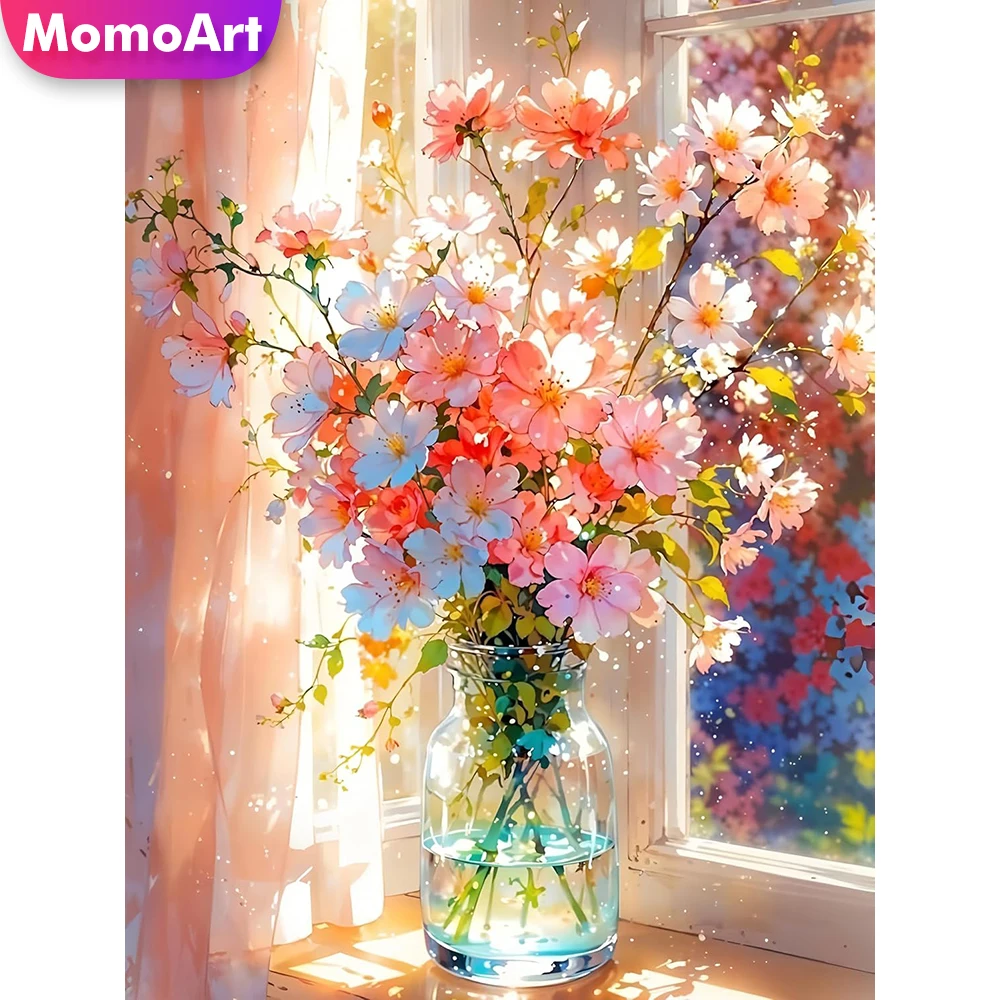 

Новинка Momoart: Алмазная мозаика «Цветочная ваза» — Набор для творчества с акриловыми стразами, уникальный подарок