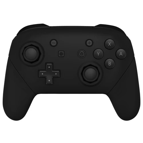 eXtremeRate Carcasa de agarre DIY para controlador NS Switch Pro - Diseño de palos con canciones octogonales y negras