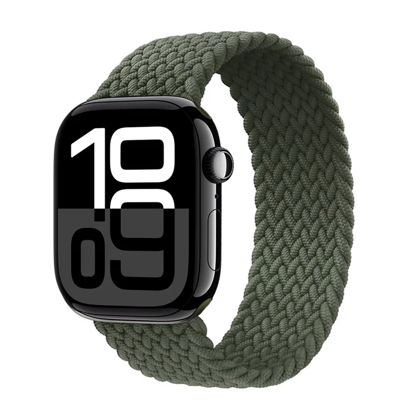 Geflochtenes Solo Loop Armband für Apple Watch 11 Bänder 46mm 42mm 44mm 40mm 41mm 45mm 49mm Correa iWatch Series 10 9 8 SE 7 6 Ultra 3 2 – Detail 11