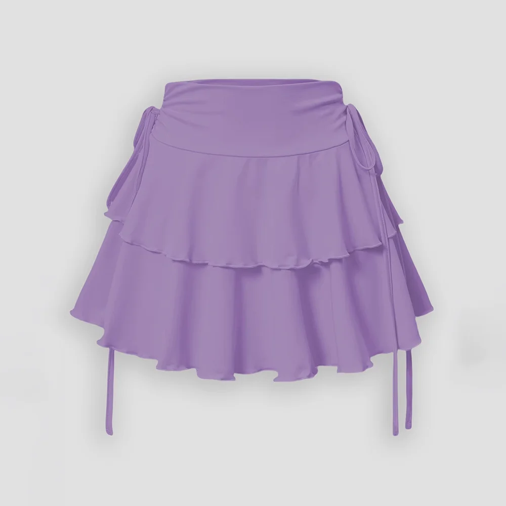 

Y2k новая однотонная юбка женская летняя модная уличная универсальная облегающая мини-юбка с высокой талией и эластичной резинкой на талии короткая