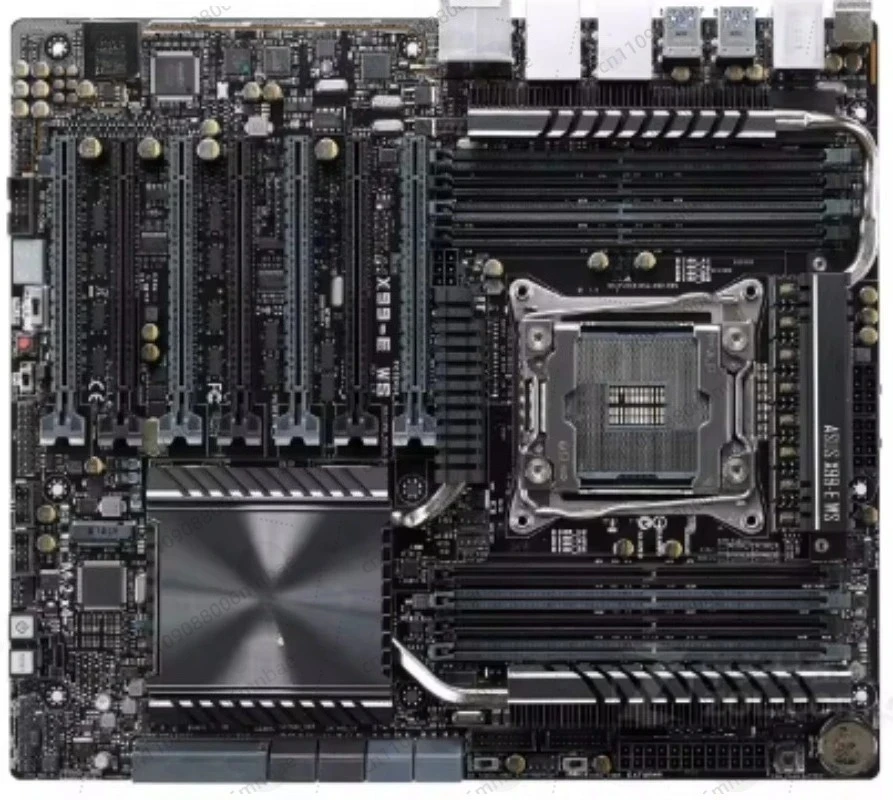 

Материнская плата для рабочих станций X99-E WS с поддержкой USB 3.1, совместима со всеми видеокартами, поддерживает 7 карт и полную скорость передачи данных.
