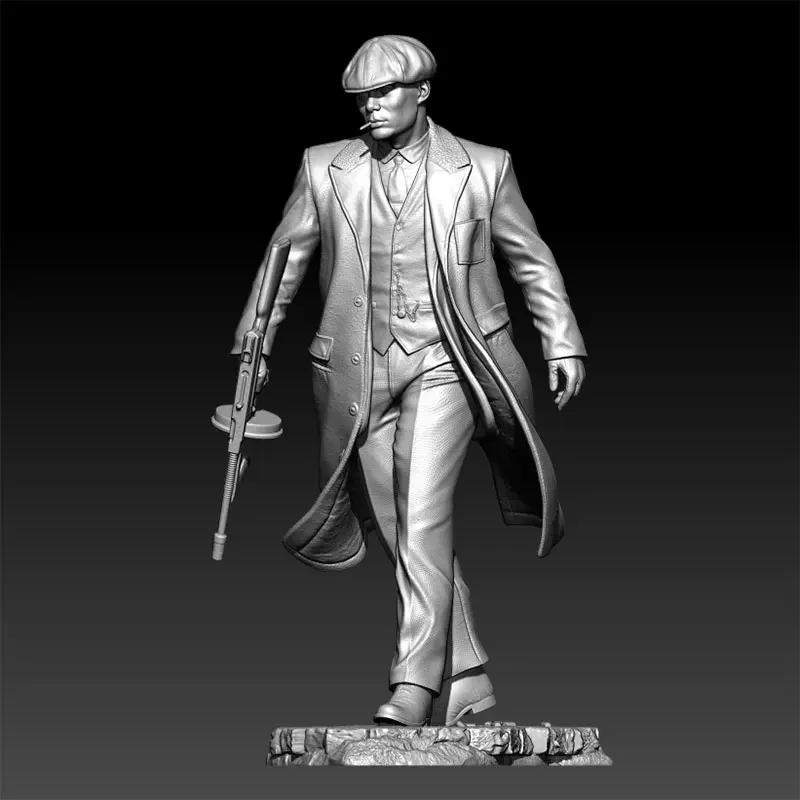 

1/24 1/18 Resin Model Kit The Gang Man Figure Unpainted No Color RW-1359