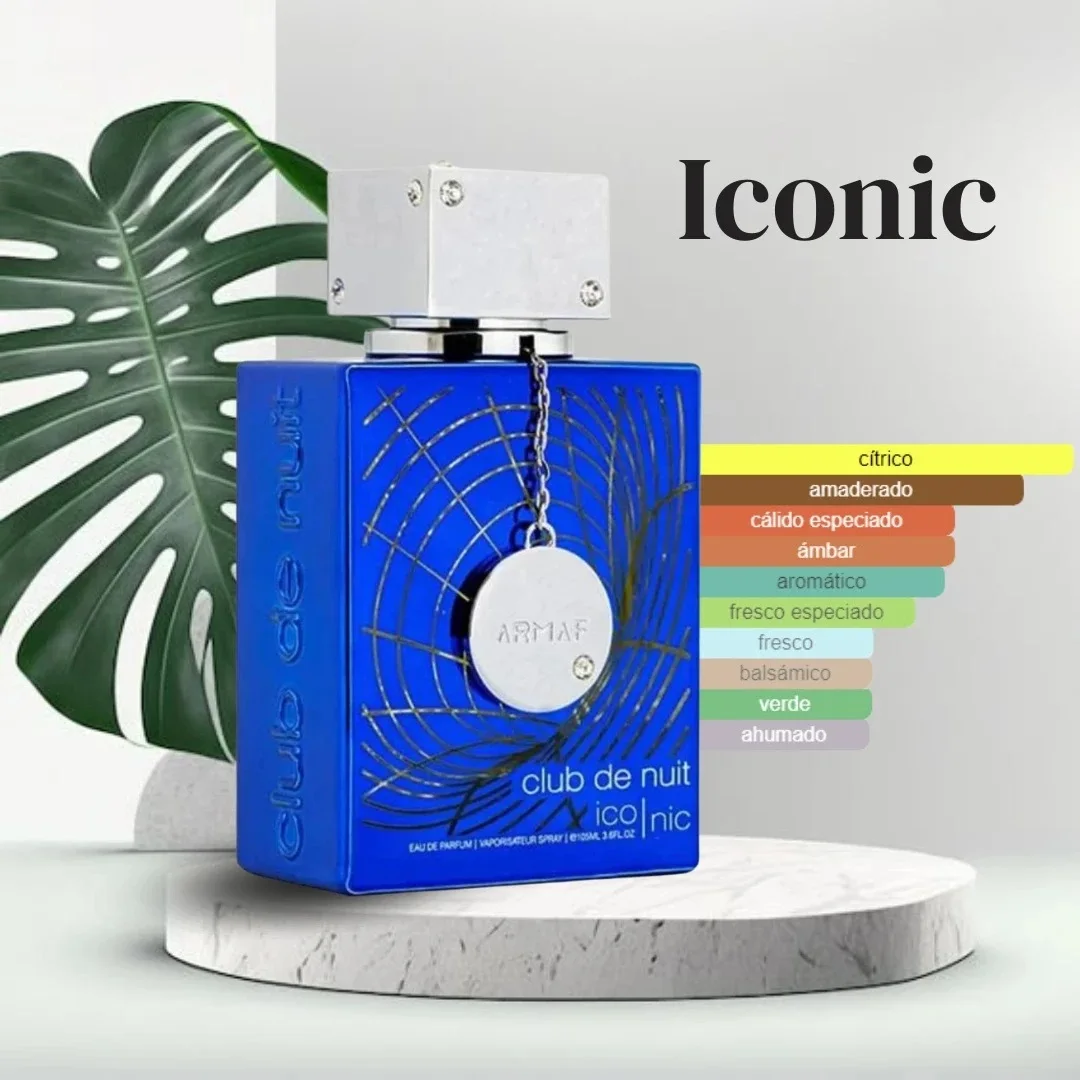 Armaf Club de Nuit Blue Signature eau de toilette spray da uomo, 3,6 once, portatile e facile da trasportare, confezione blu, regalo perfetto