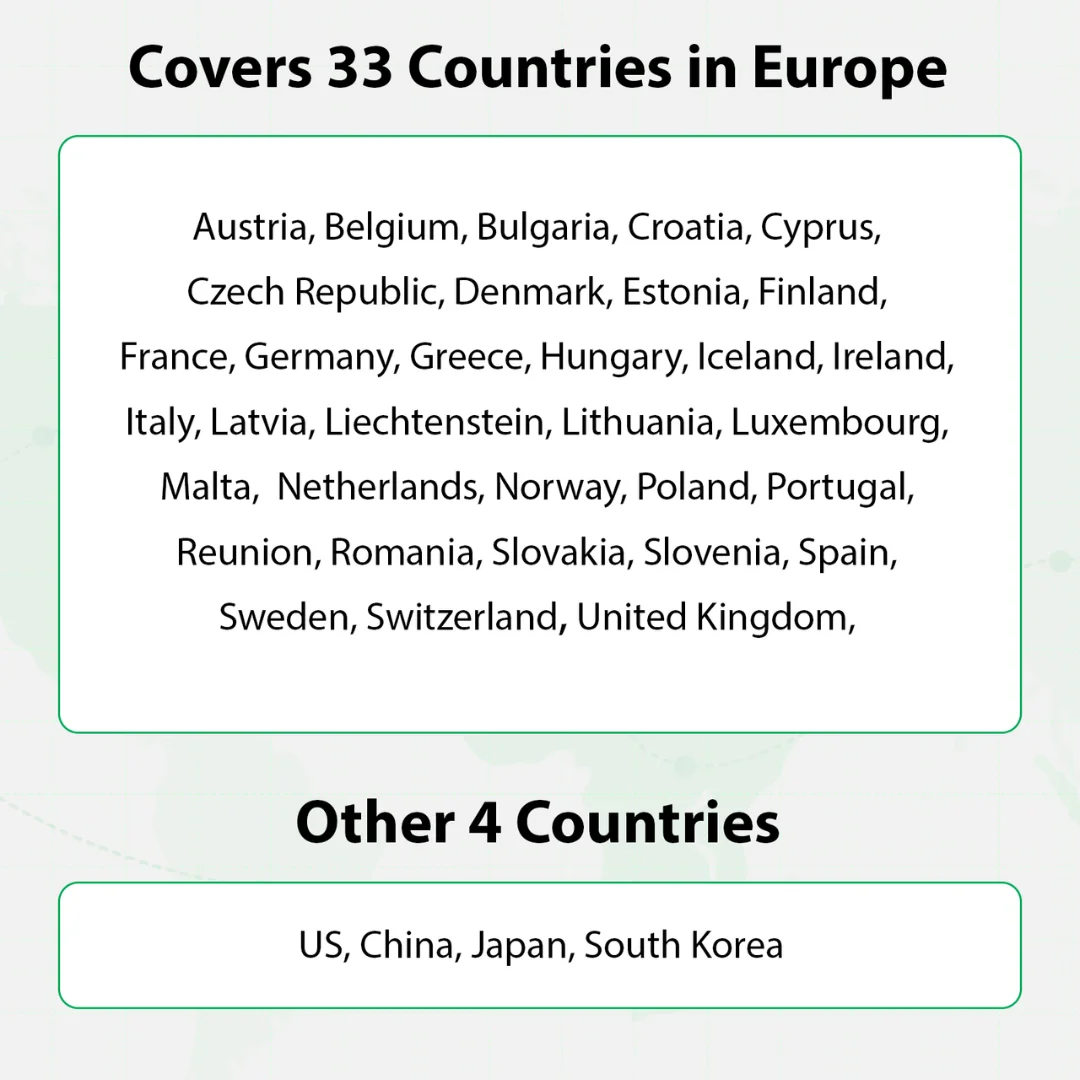 SIM-карта EIOTCLUB Europe, использование в Европе/США/Китай/Японии/Южная Корея, глобальная SIM-карта для путешествий для мобильного телефона, Wi-Fi-маршрутизатора, точка доступа