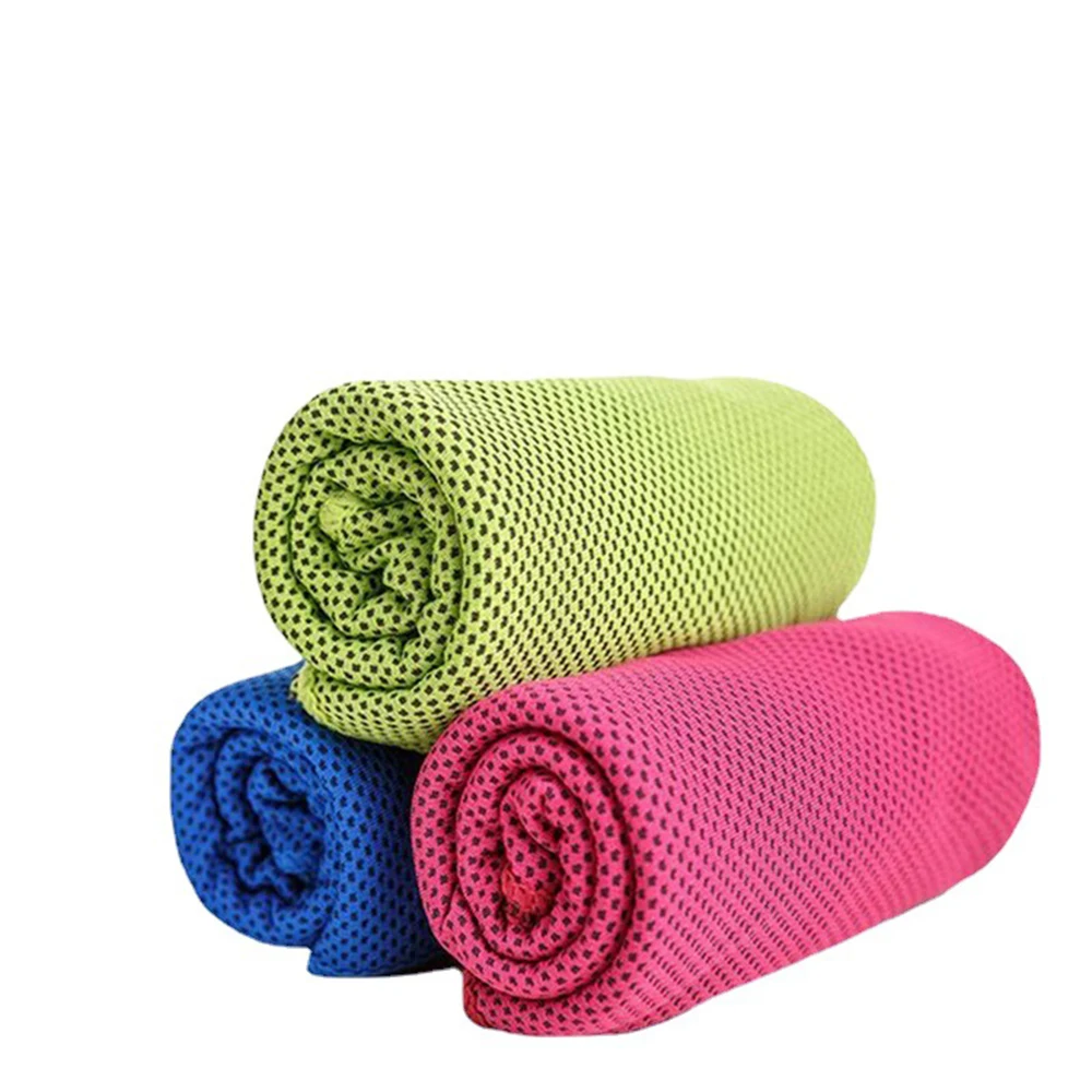 

Portable Instant Cooling Towel Breathable Soft Microfiber Sports Towels Chilling Neck Wrap Ice Cold Rags Beach Camping Hiking 수영