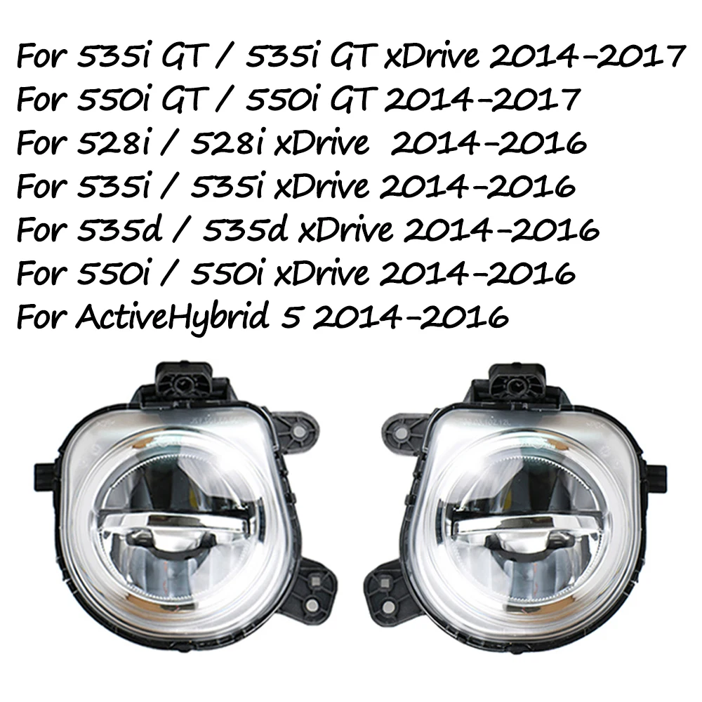 

Для BMW 5 серии F10 F11 F18 F07 LCI 2014 2015 2016, противотуманная фара, передний бампер, противотуманная фара, дневные ходовые огни 63177311293
