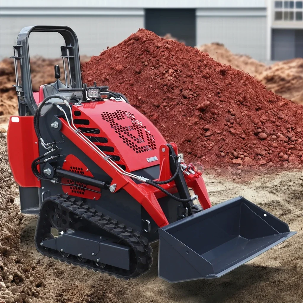 EPA Approved Mini Skid Steer Loader from China Used Condition with Kubota Engine Bucket and PLC Pump Core Components Included