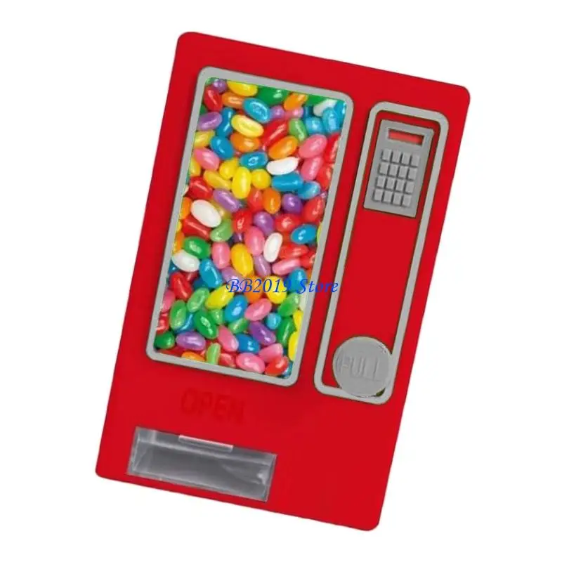 Q0KB Contenitore per conservazione caramelle per dispenser caramelle in plastica adorabile per decorazioni per casa