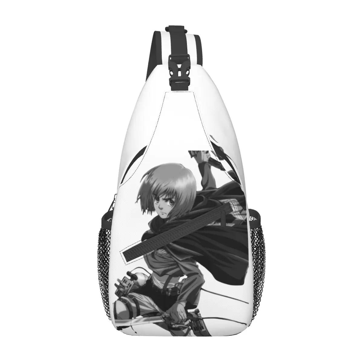 Armin Arlert Attack On Titan Sling Bags Chest Crossbody Shoulder Sling zaino escursionismo viaggi Daypacks Shingeki No Kyojin casual