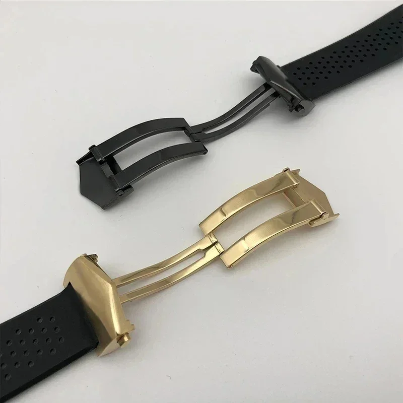 Natural Rubber Watchband For TAG HEUER GRAND CARRERA wristband Waterproof Sport Strap 22mm 24mm Soft Silicone Watch Bracelet - view 2
